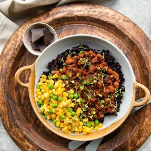 Vegan Mixed Bean Chilli